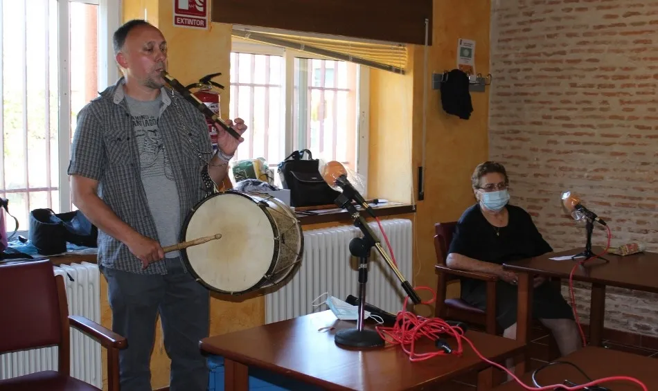 José Benito Mateos Pascual visita El Puente Radio  