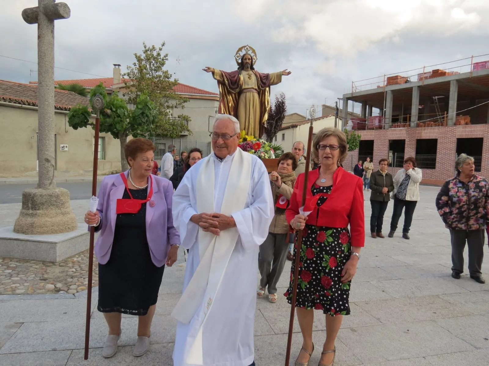 Foto 5 - Dos a&ntilde;os sin procesi&oacute;n al Sagrado Coraz&oacute;n en Villoria