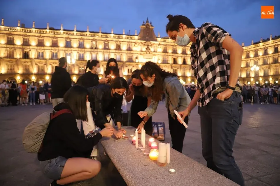Foto 5 - Concentraci&oacute;n en Salamanca en protesta contra las violencias machistas&nbsp;
