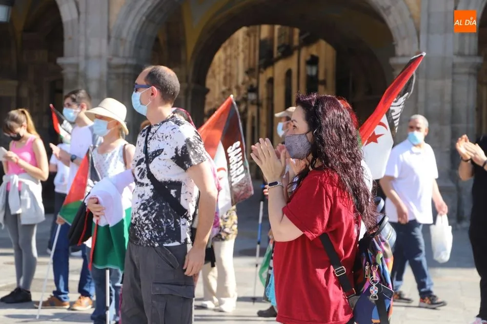Foto 9 - La &lsquo;Marcha por la Libertad del Pueblo Saharaui&rsquo; llega a Salamanca&nbsp;