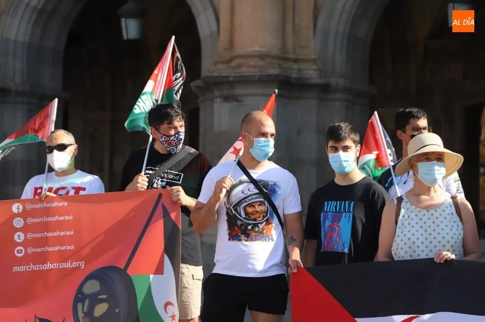 Foto 8 - La &lsquo;Marcha por la Libertad del Pueblo Saharaui&rsquo; llega a Salamanca&nbsp;