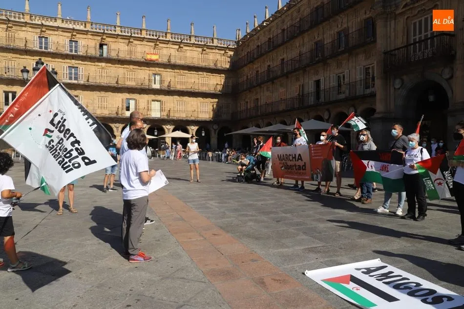Foto 7 - La &lsquo;Marcha por la Libertad del Pueblo Saharaui&rsquo; llega a Salamanca&nbsp;