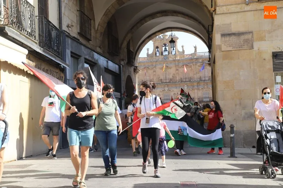 Foto 6 - La &lsquo;Marcha por la Libertad del Pueblo Saharaui&rsquo; llega a Salamanca&nbsp;