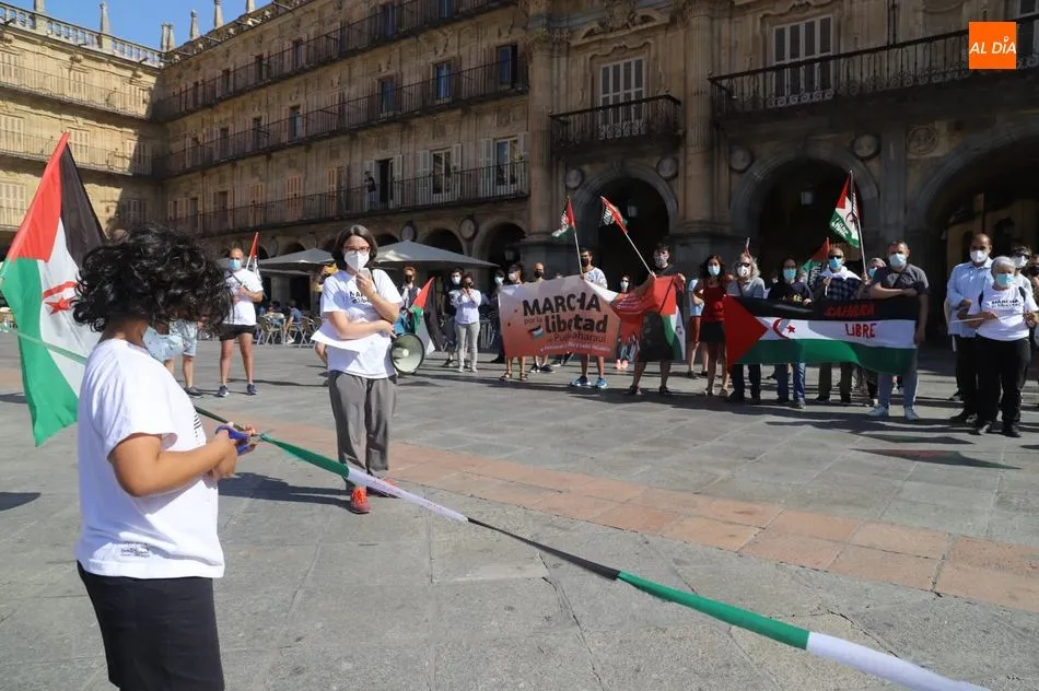 Foto 5 - La &lsquo;Marcha por la Libertad del Pueblo Saharaui&rsquo; llega a Salamanca&nbsp;