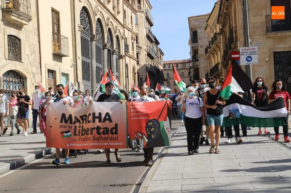 La marcha solidaria por la libertad del pueblo saharaui, este sábado en Salamanca