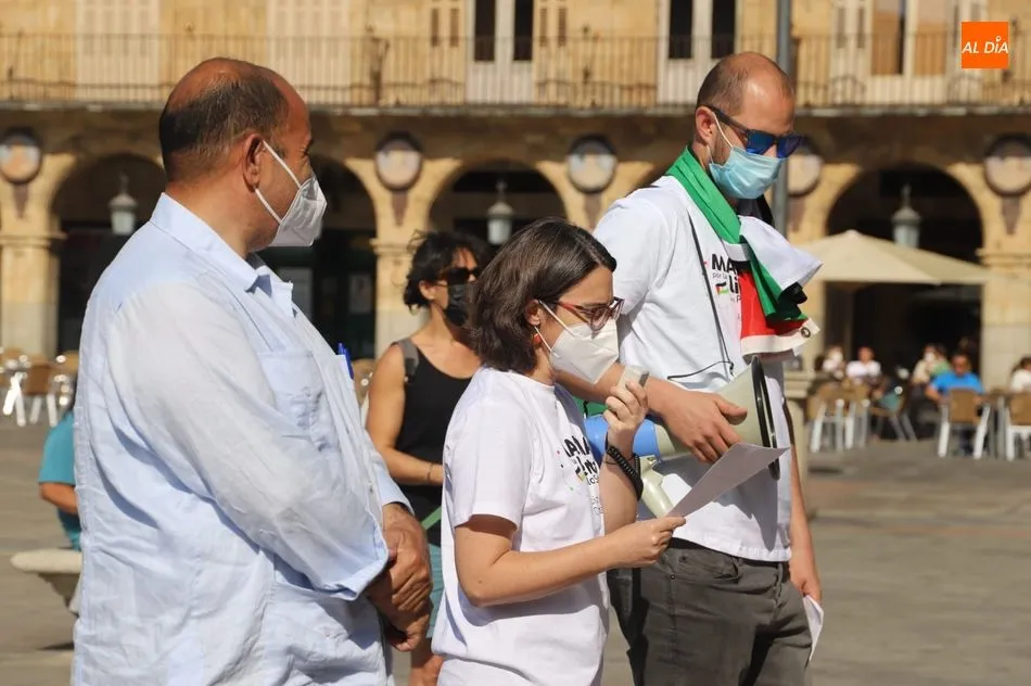Foto 3 - La &lsquo;Marcha por la Libertad del Pueblo Saharaui&rsquo; llega a Salamanca&nbsp;