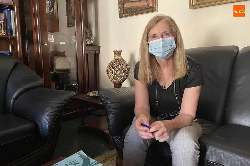 Concepción Miguélez, alcaldesa de Alba de Tormes