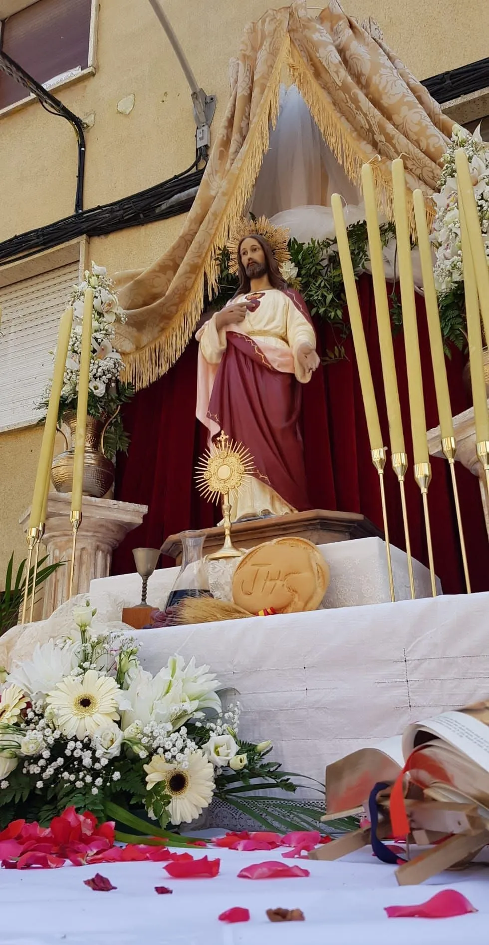 Foto 8 - El Sant&iacute;simo Sacramento tambi&eacute;n recorre las calles en el Valle de San Mart&iacute;n  