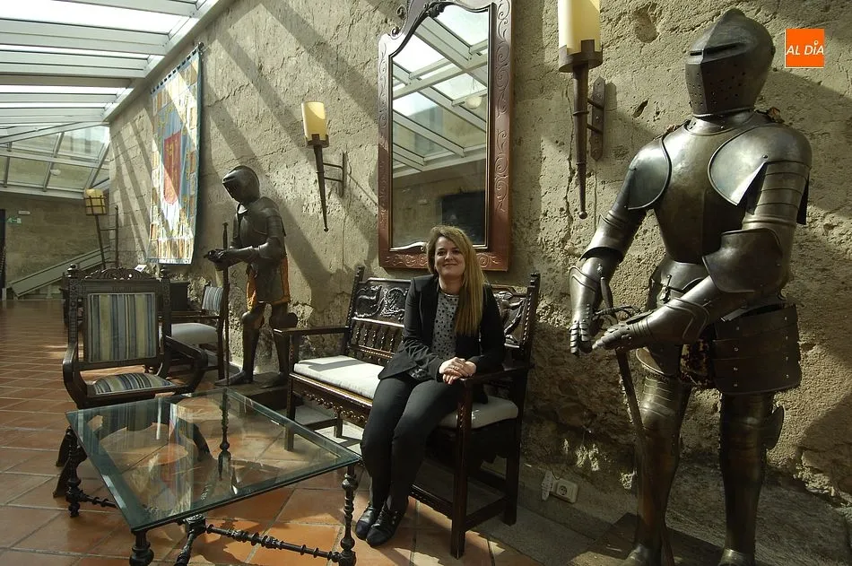 Lucía Miguel del Corral, Directora del Parador de Ciudad Rodrigo/ Foto: Adrián M. Pastor