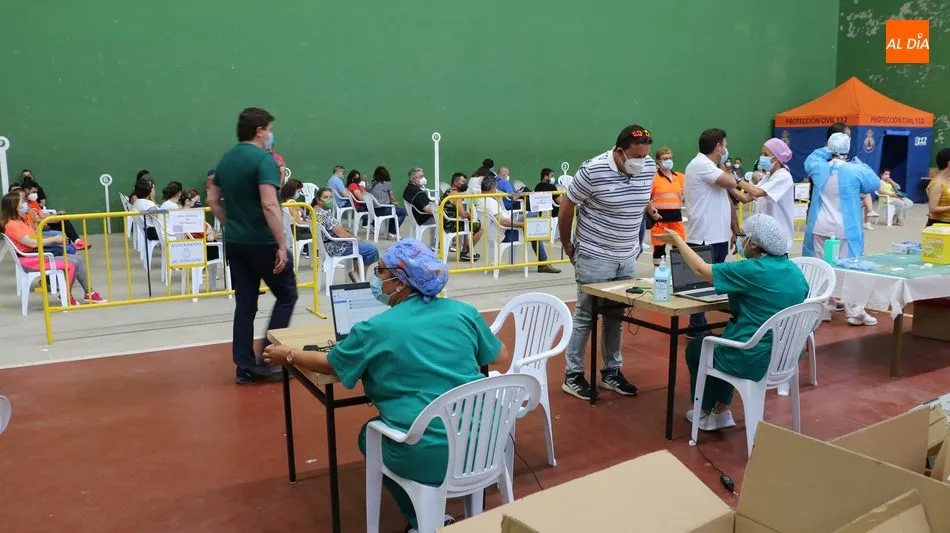 Foto 5 - Las Arribes llega la primera a la vacunaci&oacute;n de menores de 40 a&ntilde;os  