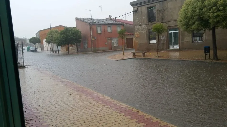Foto 6 - La tromba de agua del martes transform&oacute; el paisaje de Villoria