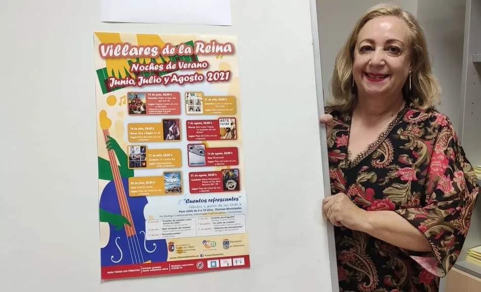 La concejal de Educación y Cultura, Ángeles Gimenez, en la presentación de estas propuestas