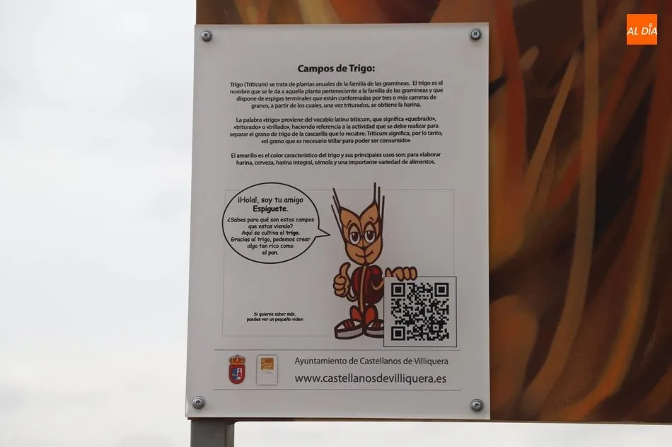 Foto 5 - Castellanos de Villiquera estrena Art-mu&ntilde;a, una ruta senderista llena de murales art&iacute;sticos
