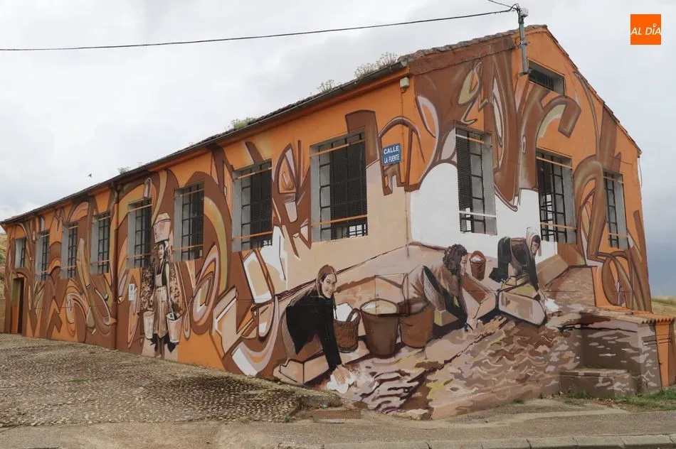 Foto 8 - Castellanos de Villiquera estrena Art-mu&ntilde;a, una ruta senderista llena de murales art&iacute;sticos