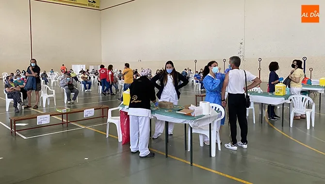 La segunda dosis a los nacidos entre 1962 y 1965 se ha completado con éxito en Peñaranda