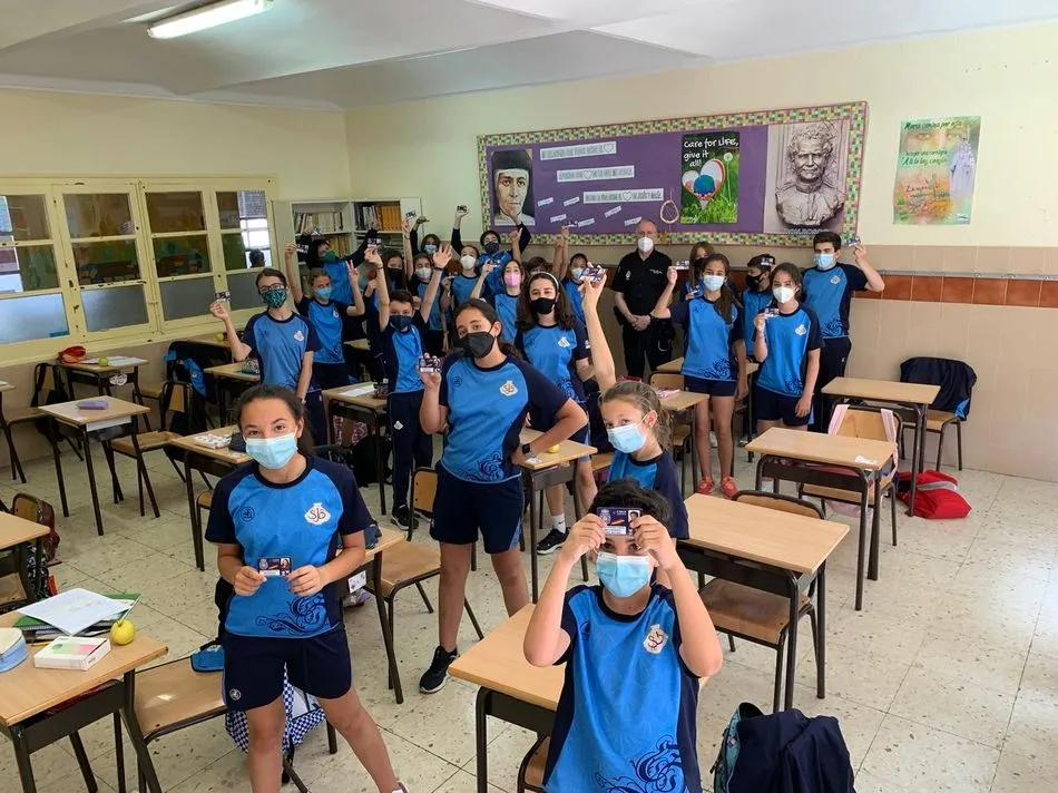 Foto 2 - El colegio San Juan Bosco participa en el Programa Ciberexperto promovido por la Polic&iacute;a Nacional