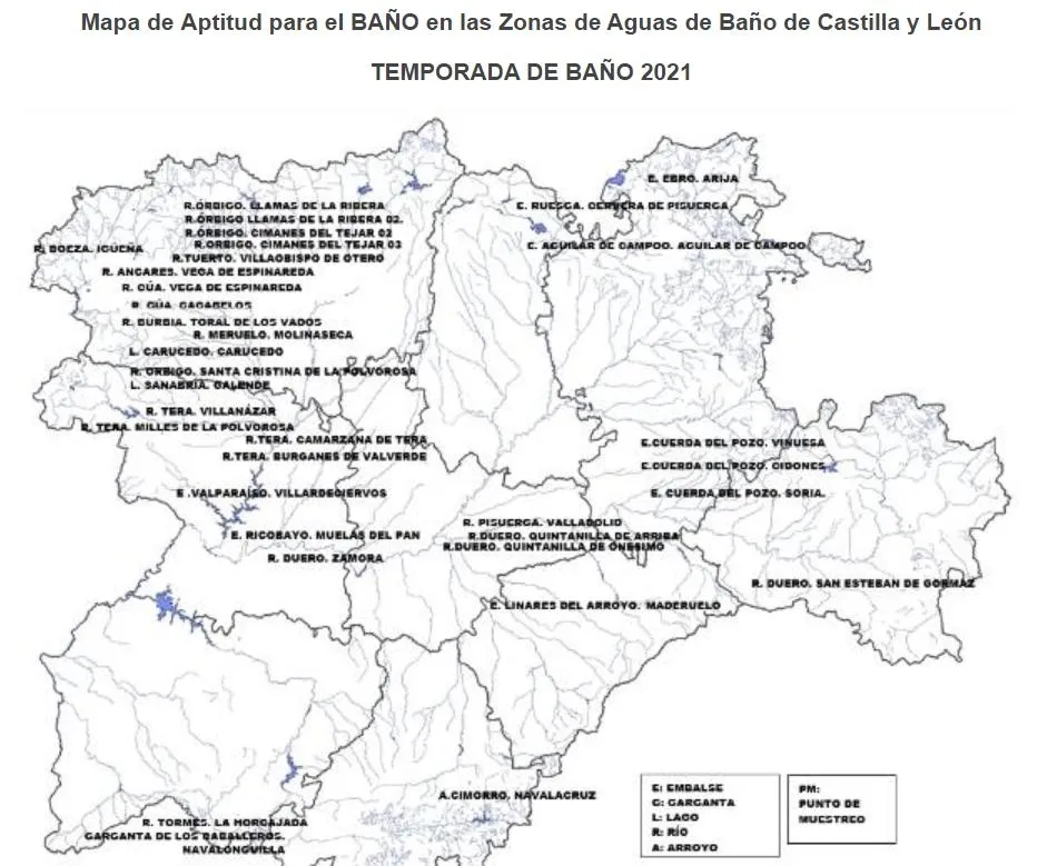Foto 2 - Salamanca suma otra temporada como la &uacute;nica provincia de Castilla y Le&oacute;n sin zonas de ba&ntilde;o...