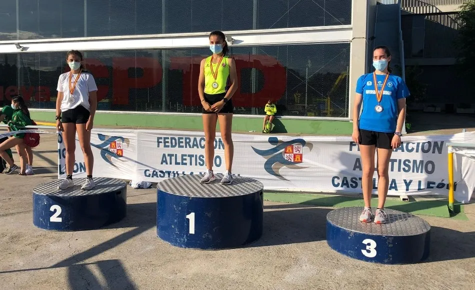 Foto 3 - Rinc&oacute;n Oeste se cuelga tres medallas en el Campeonato de Castilla y Le&oacute;n Sub&rsquo;20 de Atletismo  