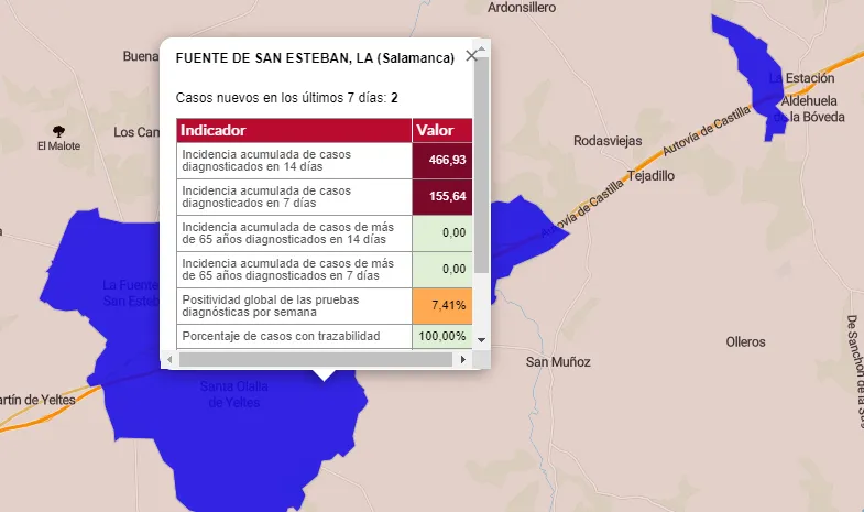 La Fuente de San Esteban suma otro positivo totalizando seis en dos semanas  