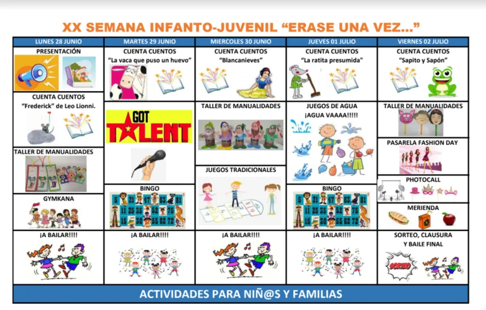 Foto 2 - Cuentacuentos, talleres y juegos en la Semana Infanto Juvenil de Asecal&nbsp;