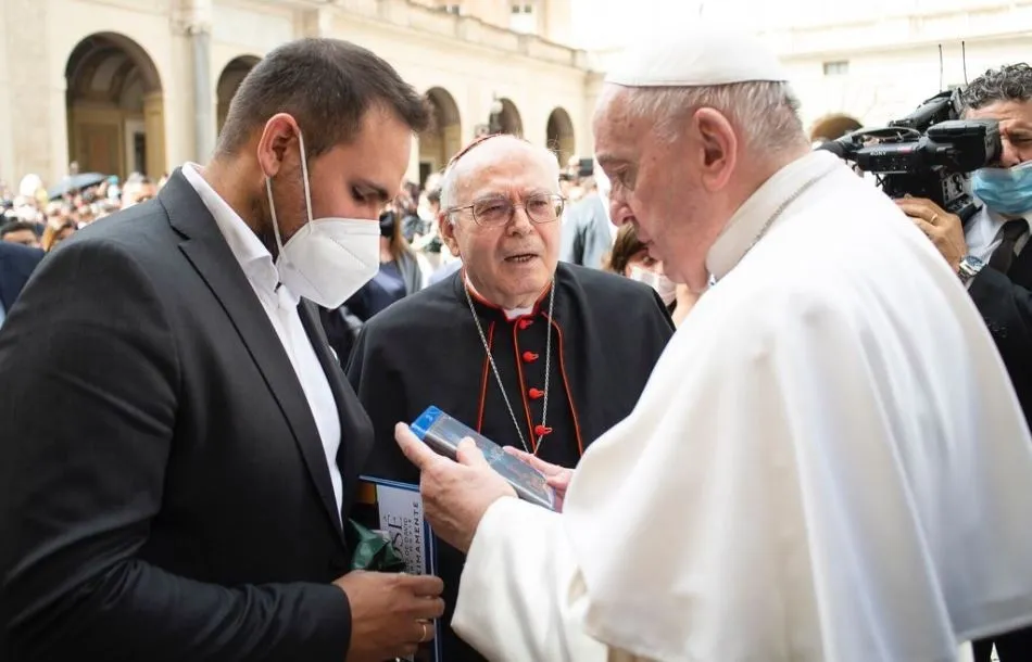 Foto 4 - El Papa Francisco recibe a Pablo Moreno en El Vaticano  