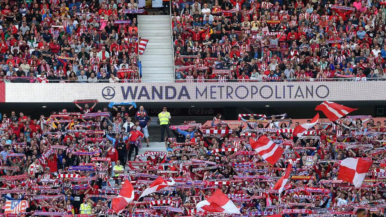 El Metropolitano, hasta la bandera / TWITTER