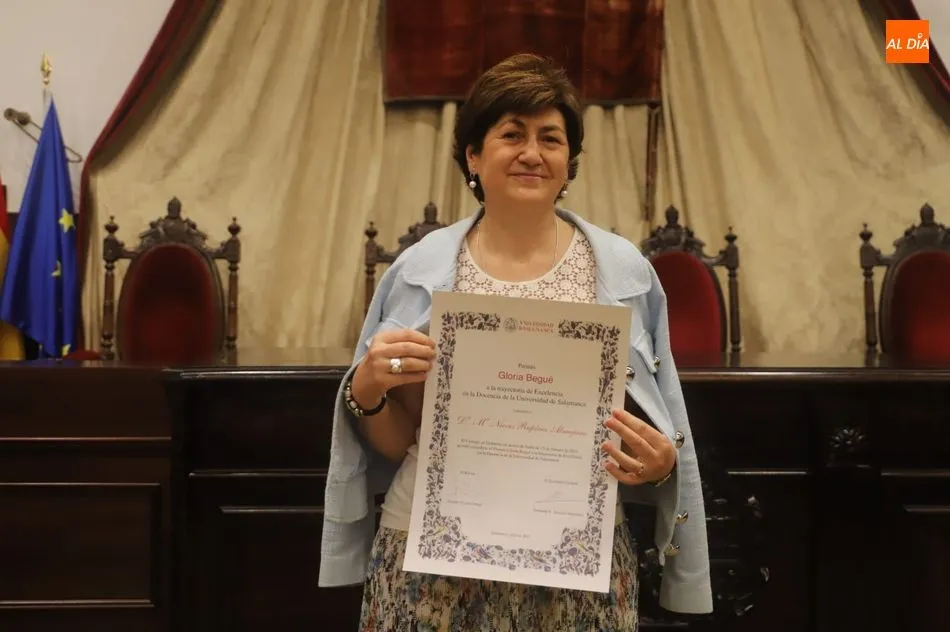Foto 11 - La USAL entrega los 'Premios a la trayectoria de excelencia en la docencia Gloria Begu&eacute;'&nbsp;