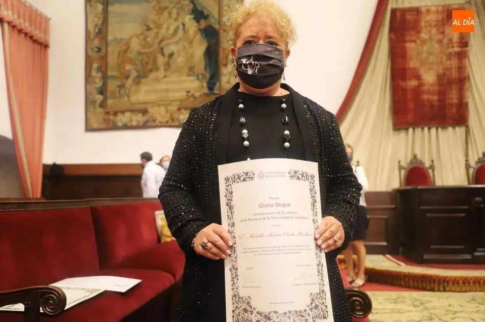 Foto 9 - La USAL entrega los 'Premios a la trayectoria de excelencia en la docencia Gloria Begu&eacute;'&nbsp;