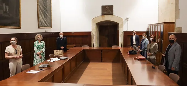 Entrega del galardón en la Universidad de Salamanca - USAL