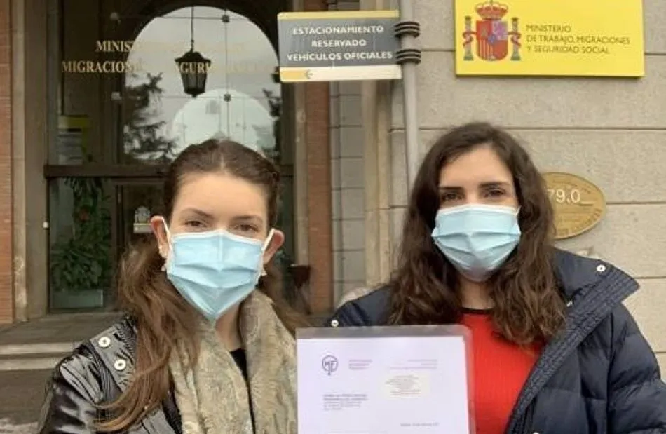 Miembros de Confluencia Movimiento Feminista - EP Archivo