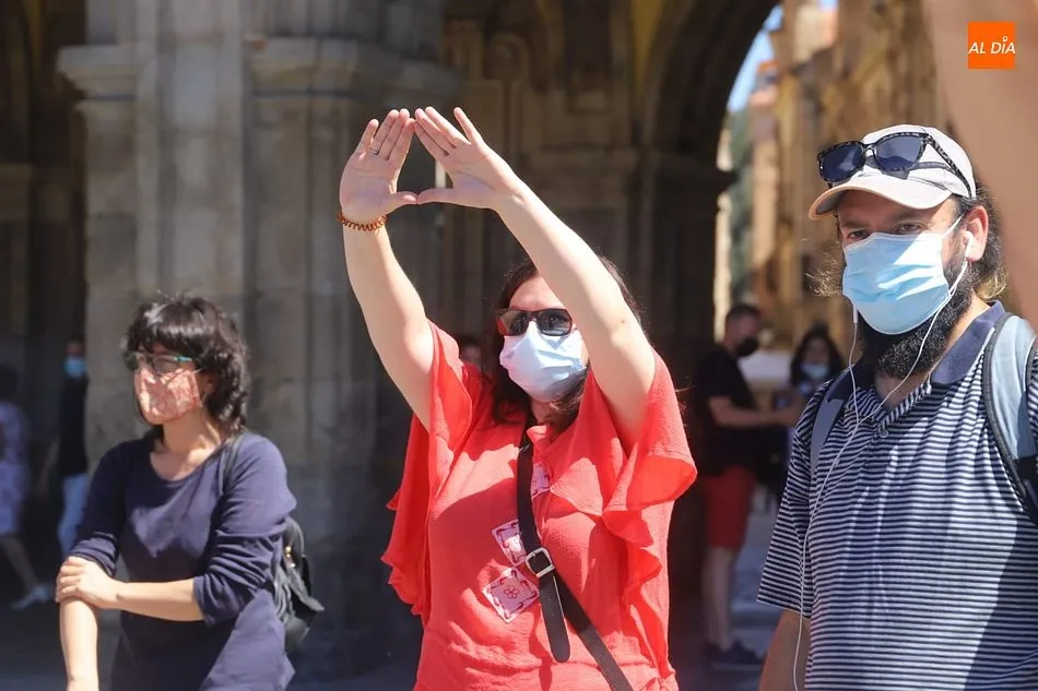 Foto 2 - Feministas salmantinas protestan contra la nueva ley Trans