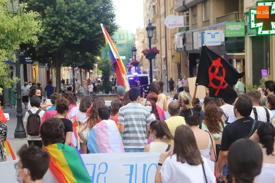 Foto 10 - El colectivo LGTB reivindica sus derechos en Salamanca: &ldquo;Soy maric&oacute;n de Castilla y Le&oacute;n&rdquo;