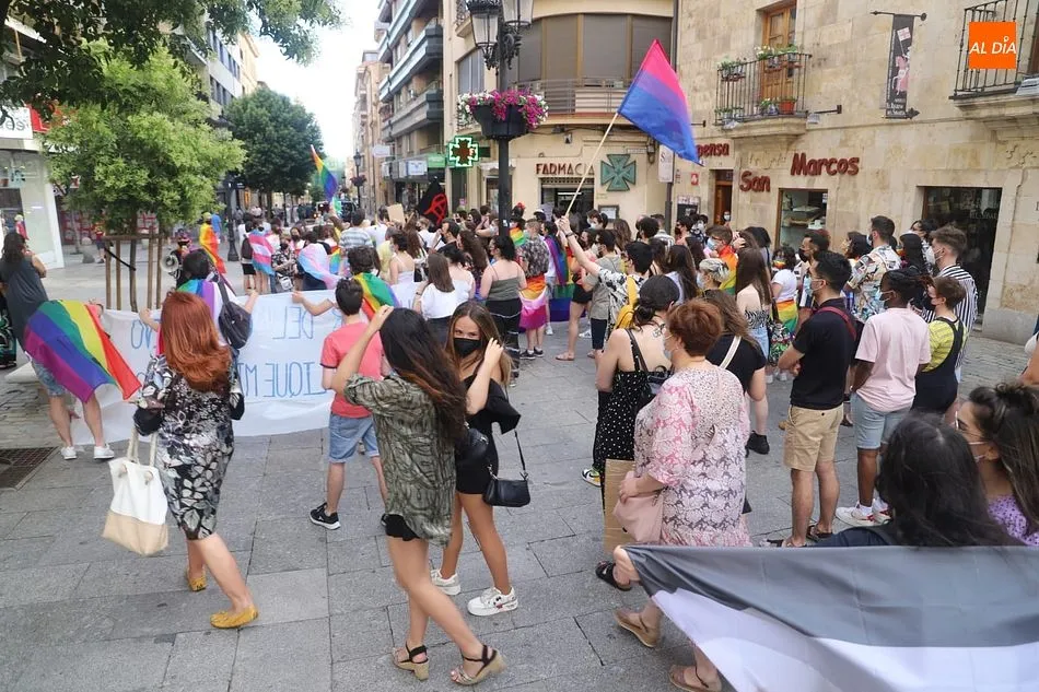 Foto 8 - El colectivo LGTB reivindica sus derechos en Salamanca: &ldquo;Soy maric&oacute;n de Castilla y Le&oacute;n&rdquo;