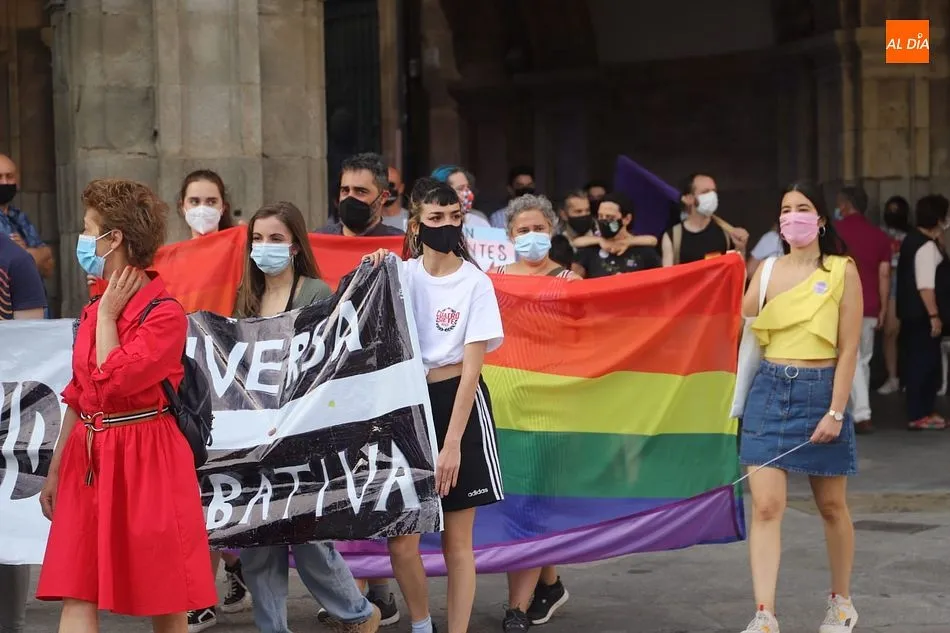 Foto 6 - El colectivo LGTB reivindica sus derechos en Salamanca: &ldquo;Soy maric&oacute;n de Castilla y Le&oacute;n&rdquo;