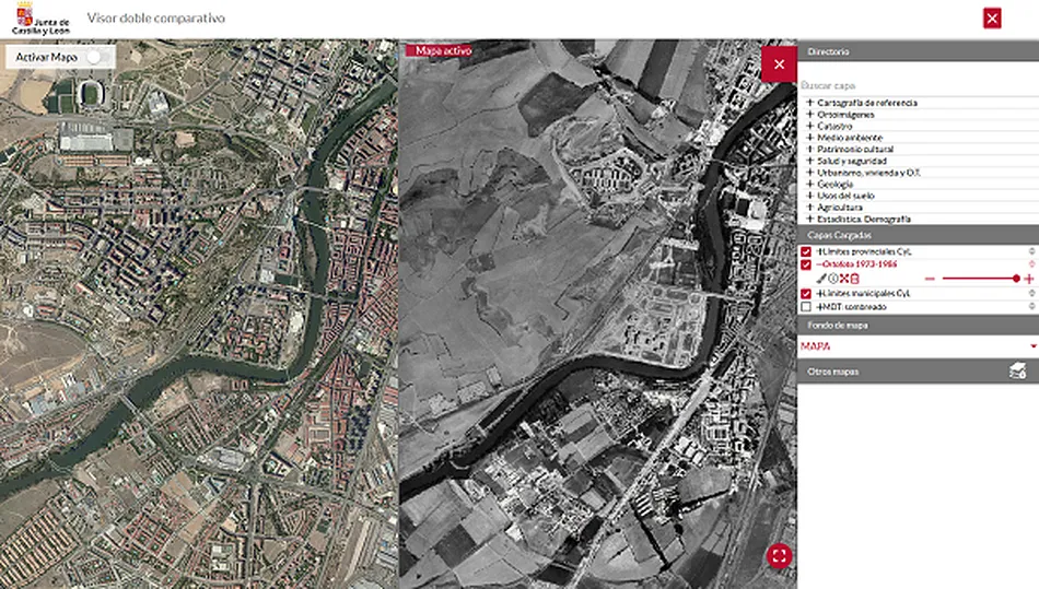 El visor de mapas de la Junta mejora su servicio haciéndose más fácil de usar