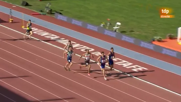 Álvaro de Arriba se queda fuera del podio nacional de los 800 metros por 1ª vez desde 2013  