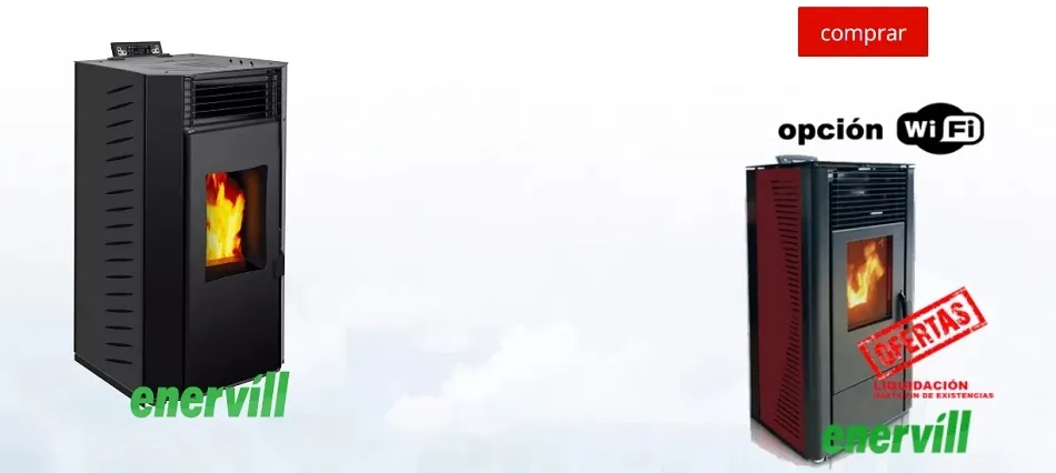 Las mejores estufas de pellets