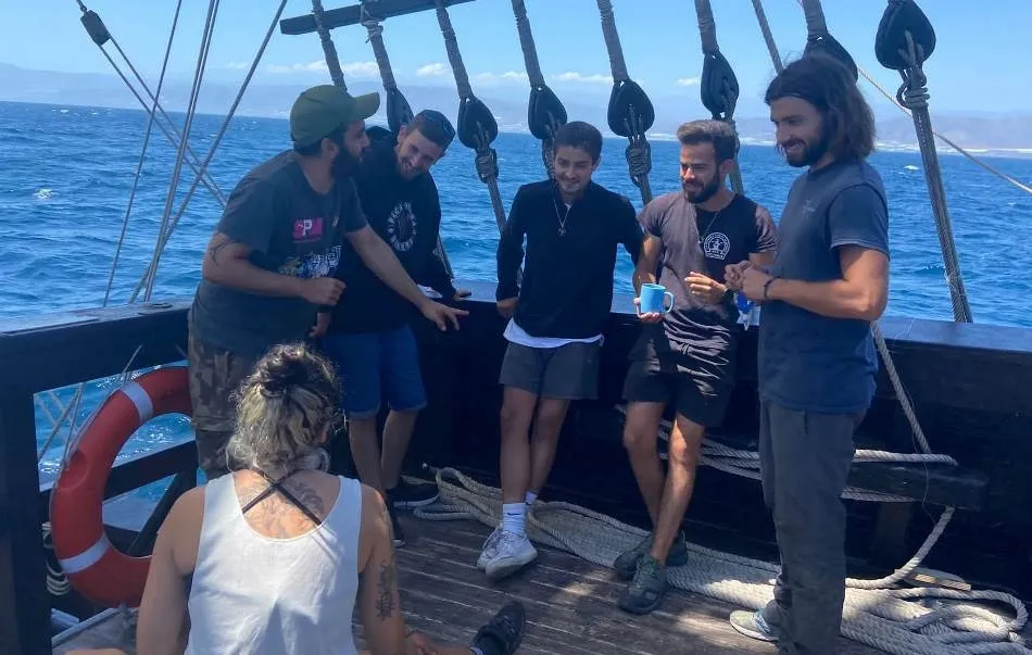 Sergio Olvidado finaliza su travesía a bordo de la Nao Victoria  