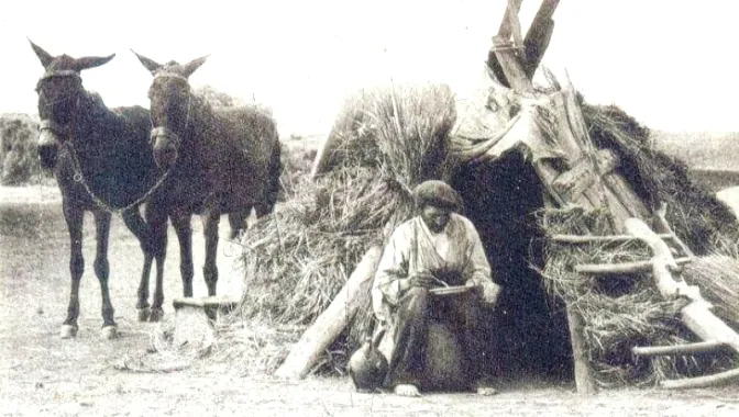Las duras tareas del campo a mediados del XX en Bogajo