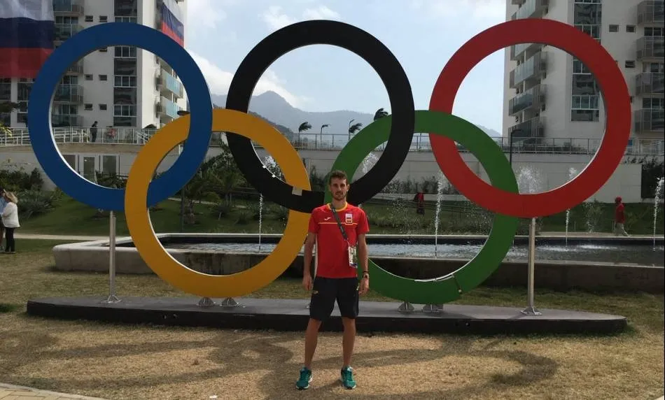 Álvaro de Arriba en Río de Janeiro durante los Juegos Olímpicos de 2016