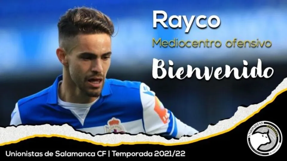 Rayco, tercer fichaje de Unionistas de Salamanca para la próxima temporada