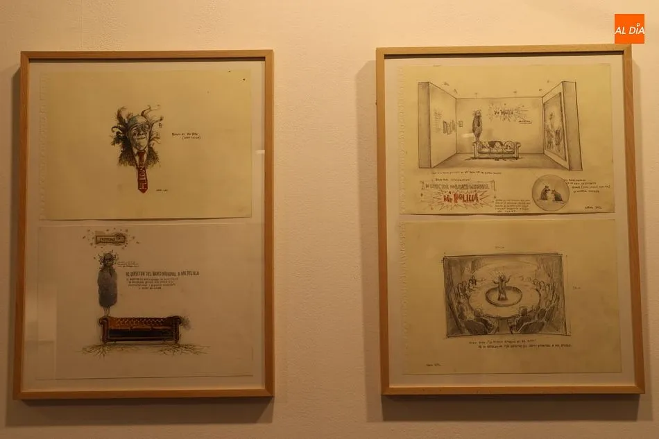 Foto 6 - Jos&eacute; Luis Serzo expone sus &lsquo;Proyectos y otros dibujos germinales&rsquo; en La Salina