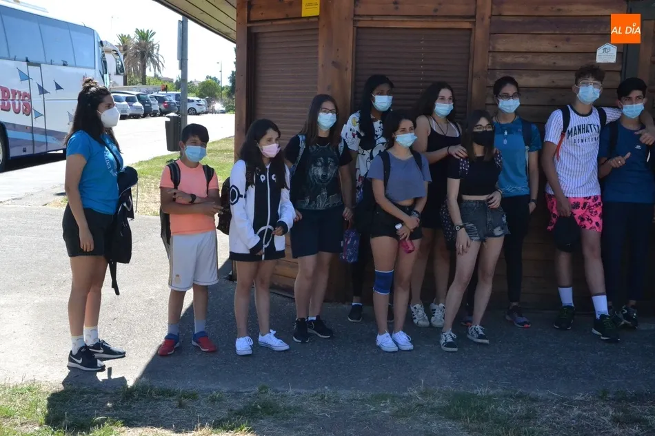 Foto 6 - C&aacute;ritas se marcha de campamento con sobresalto en la salida por culpa de la pandemia  