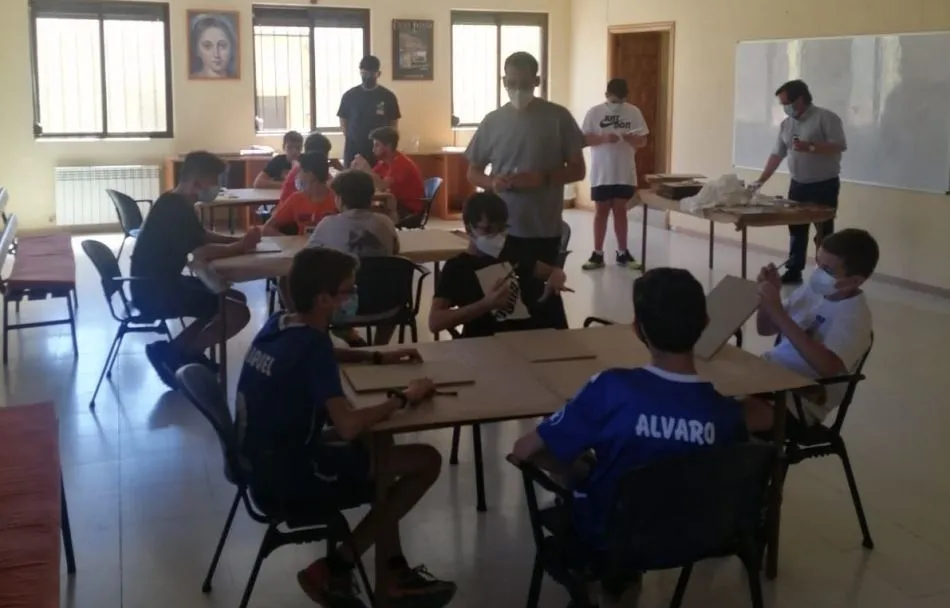 Foto 4 - Concluye tras cinco intensas jornadas el campamento-convivencia para futuros alumnos del Seminario  