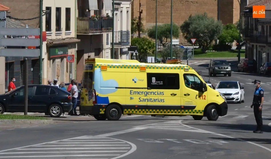 Atropellada una mujer en la Avenida de España de Ciudad Rodrigo  