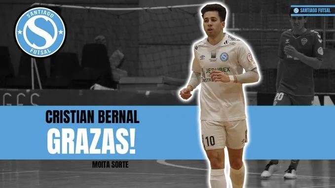 Cristian Bernal, ex del Piensos Durán Albense, no continúa en el Santiago Futsal