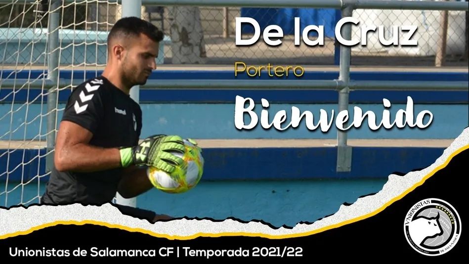 Salva de la Cruz, nuevo portero de Unionistas de Salamanca 