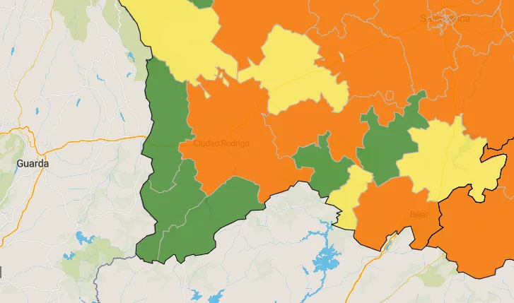 Ciudad Rodrigo retorna a cifras de finales de abril tras contabilizar 5 positivos más  