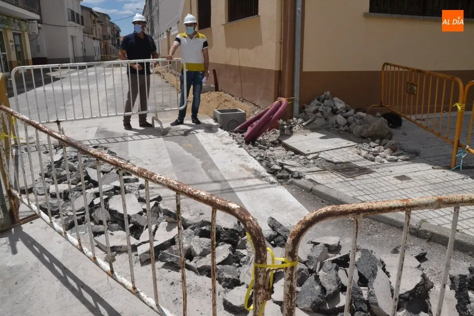 En marcha las obras de mejora de la accesibilidad de la calle Doctor Fleming  