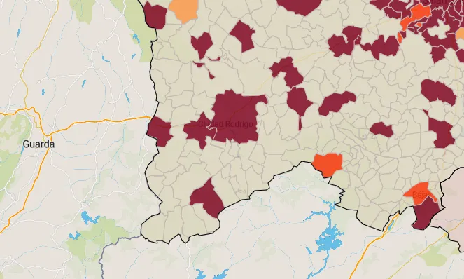 La semana arranca con nuevos positivos en cuatro localidades de la comarca de Ciudad Rodrigo  